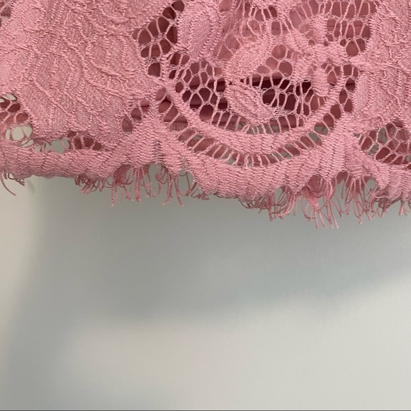Soho pink mesh floral blouse Size XS - Picture 7 of 16